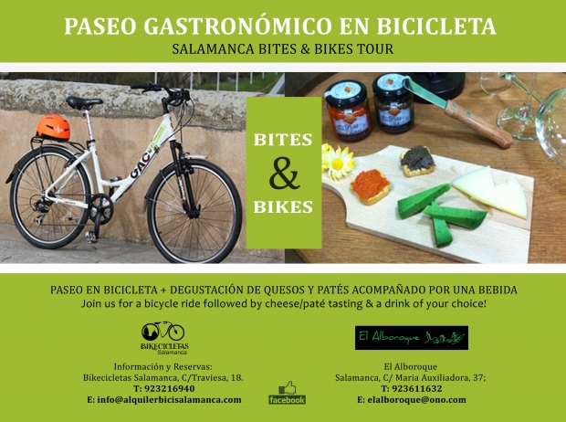 Tour gastronÃ³mico en bicicleta
